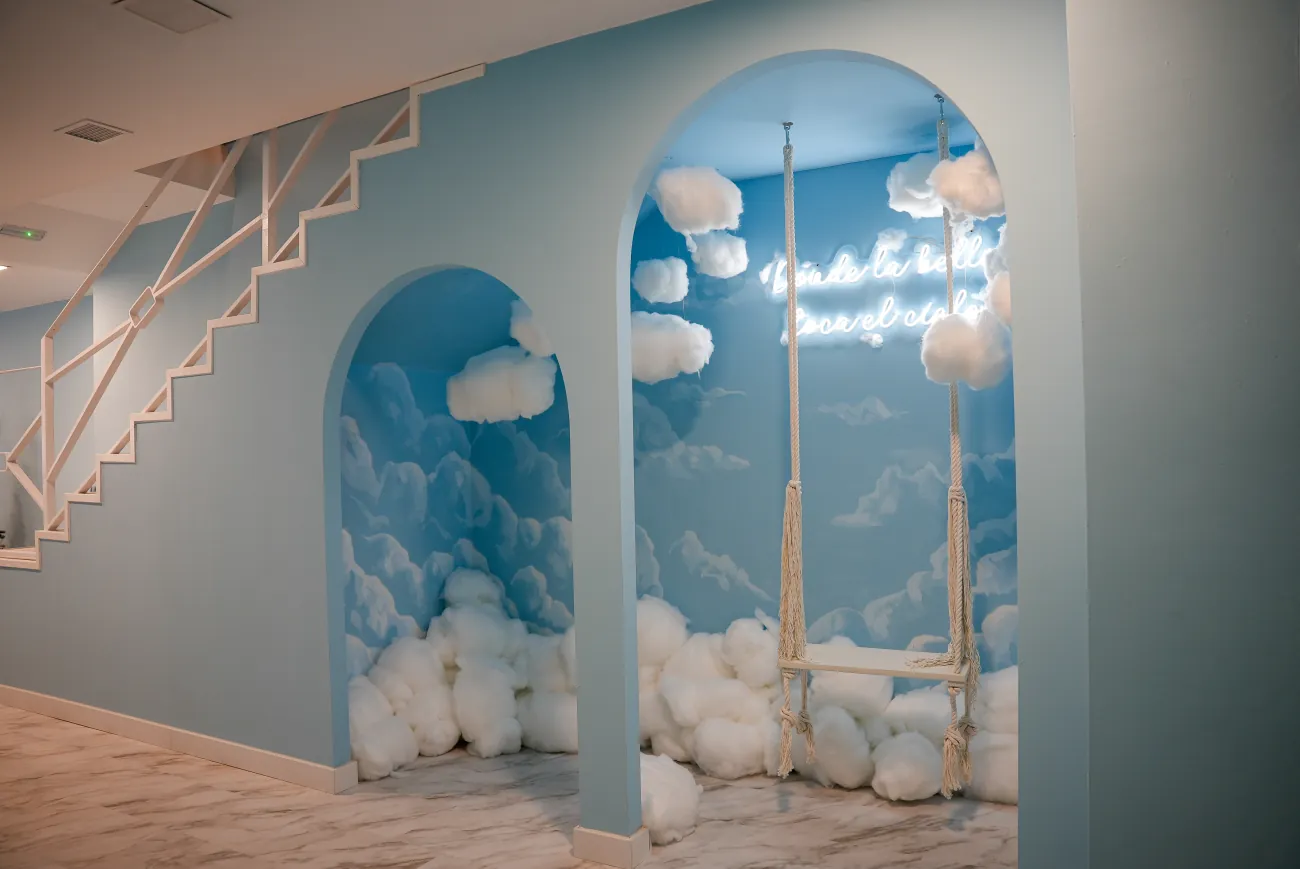 Detalle del interior de Oh My Brows